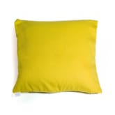 Oem 45cm Candy Color Cotton Square Plain Throw Pillow Case Decorative Cushion Cover Yellow(INTL)