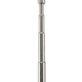 Oem Stainless steel Section Extendable Handle Pole Folding Fishing Net Accessory Kids Child Toy Butterfly Net Insect Bug Garden Tool Yellow - Intl