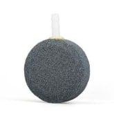 HKS Aquarium Bubble Air Stone Aerator Fish Tank Pond Pump Hydroponics Disk Diffuser Black