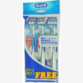 Fairprice Cross Action Pro-Health 40M 7 Benefits Toothbrush