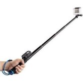 Monopod with Wireless Remote Control Slot 93cm for GoPro & Xiaomi Yi - Black