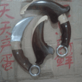 pisau kerambit kayu sonokeling /kuku macan