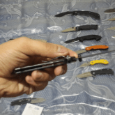 pisau lipat sanrenmu black