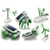 solar robot kit 6in1 mainan education untuk melatih kecerdasan anak