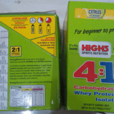 HIGH5 Sport nutrition 4:1 Carbohydrate whey protein isolate (serbuk)