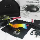 kacamata sepeda radar ev black ducati 5 lensa