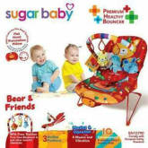 Sugar Baby Bouncer Recline Bear and Friends