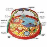 Techno Baby Colorful Animal Playmat