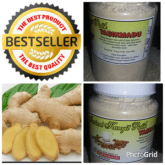 Kunyit putih instan / bubuk 250gram