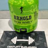 iron whey arnold (5 lbs)