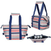 Autumnz Breast milk storage Cooler Bag (Red Stripes) * Breastmilk storage bag bottle use