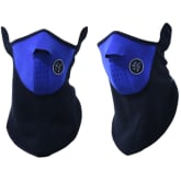 JANGO Outdoor Sport Ski Snowboard Motorcycle Bicycle Winter Neck Warmer Warm Sport Half Face Mask Face Mask (Blue)(EXPORT) - INTL