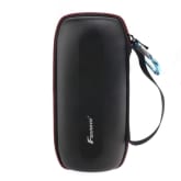 Foxnovo Portable Loudspeaker PU Case Cover Bag Box Organizer for JBL Charge2 Wireless Bluetooth Speaker (Black)