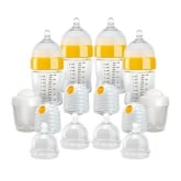 Yoomi self warming baby bottle Deluxe 8oz Feeding System Set with Medium Flow