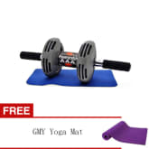 Gmy GMY Power Stretch Roller Total Body Exerciser (Black) Free Yoga Mat 68