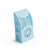 Multipurpose Deodorization Bamboo Box Square Single Charge (Blue)