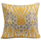 Blue Lans Blue lans Bluelans Vintage Flower Cotton Linen Throw Pillow Case Cushion Cover Home Decor Yellow