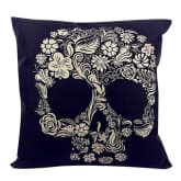 Blue Lans Blue lans Bluelans Fashion Throw Pillow Cover Pillowcase Cushion Cases Skull Sofa Car Seat Decor