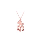 Zuncle ZUNCLE Transporter Bell Pony Pendants (Rose Gold)