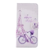 Moonmini Multi-functional Vintage Leather Flip Cover for Sony Xperia Z3 (Pink)
