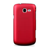 Moonmini For Samsung Galaxy Duos Trend S7562 S7566 i739 i699 S7568 Hard Ultra Thin PC Snap-on Back Case Cover - Red