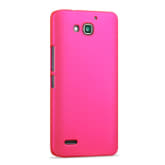 Moonmini For Huawei Honor 3X Hard Ultra Thin PC Snap-on Back Case Cover - Hot Pink