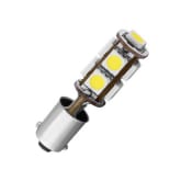 4pcs BA9S 9 SMD Pure White CANBUS OBC No Error Interior Car T4W LED Light Bulb