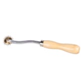 Oem Practical Leather Fabric Serrate Tracing Wheel Sewing Tool with Wood Handle