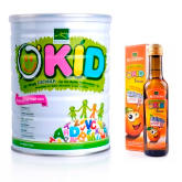 Biogreen BIOGREEN O'Kid Oatmilk 850g + BIOGREEN O'Kid Flaxseed Oil 250ml