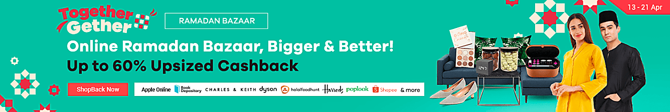 ramadan bazaar up to 60% upsized cashback