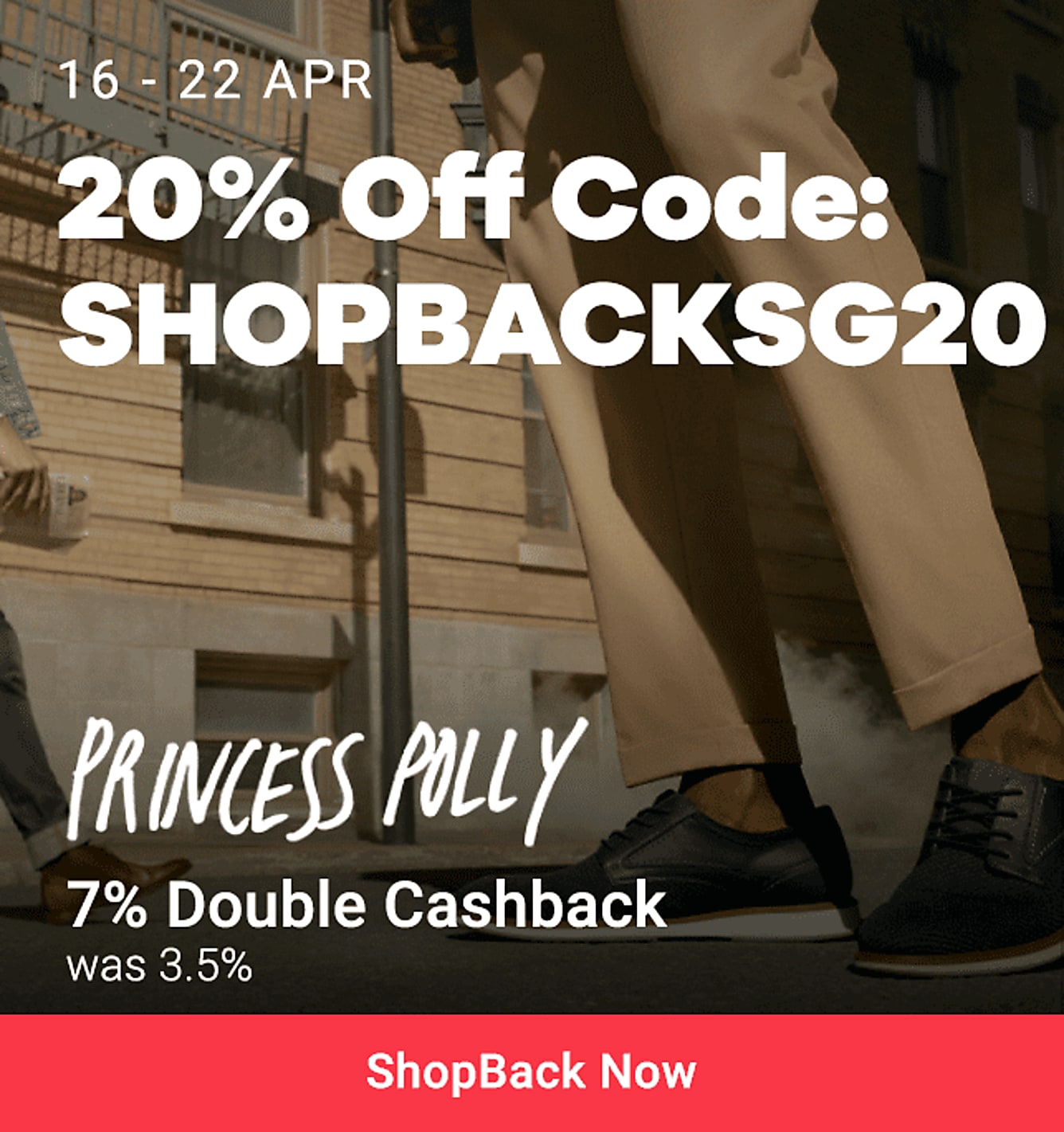 princess polly 7% double cashback