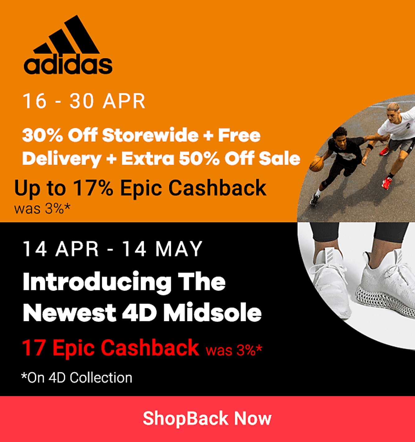 adidas 30% off
