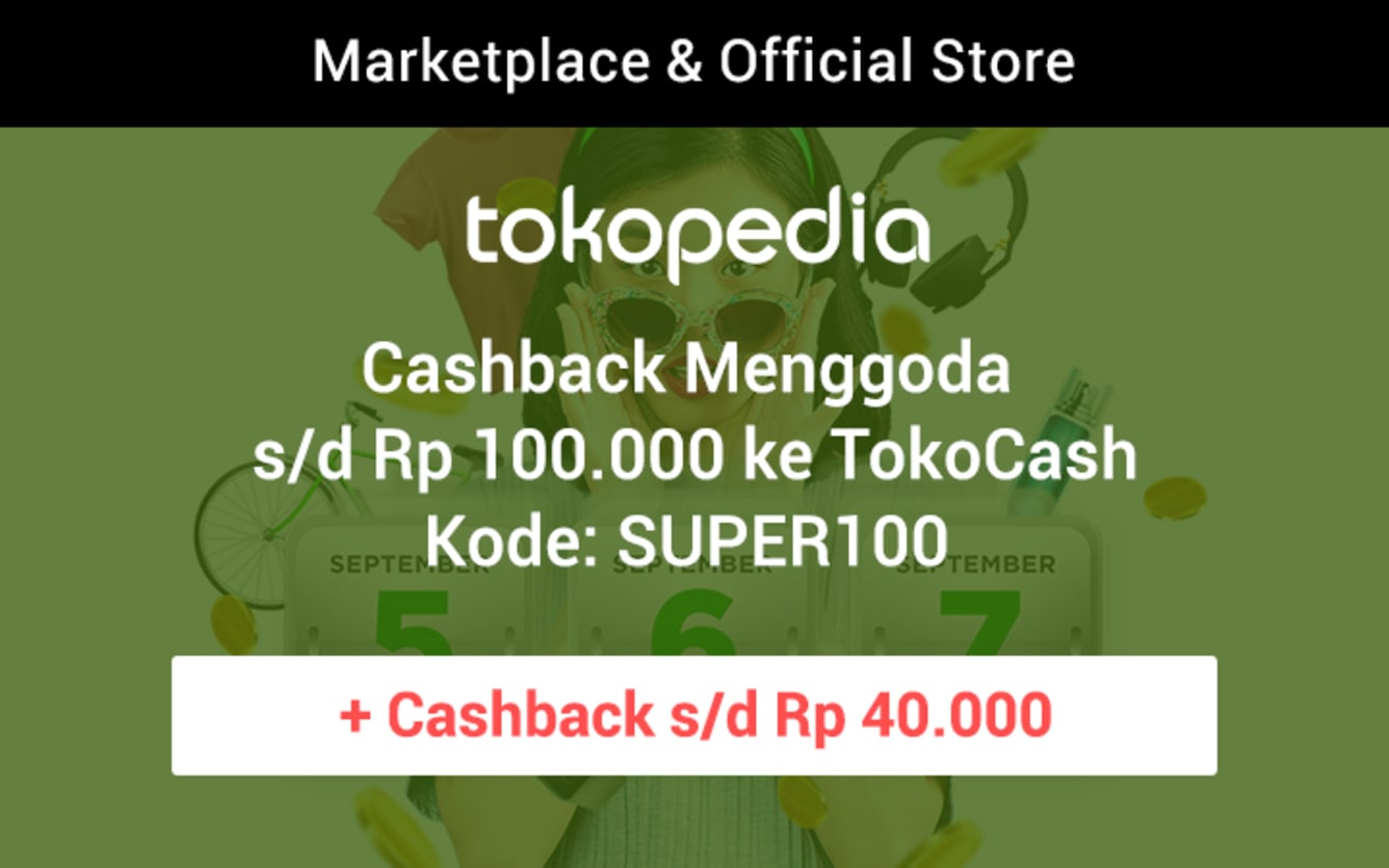 Harga Promo, Voucher Diskon, Cashback Belanja Online | ShopBack