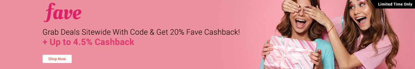 Fave 20% Fave Cashback Code Cashback November 2018 ShopBack
