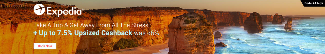 Expedia Up to 7.5% Cashback November 2018 ShopBack Cashback